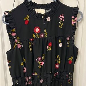 Kate Spade In Bloom Midi Dress with Ma Cherie Floral Print